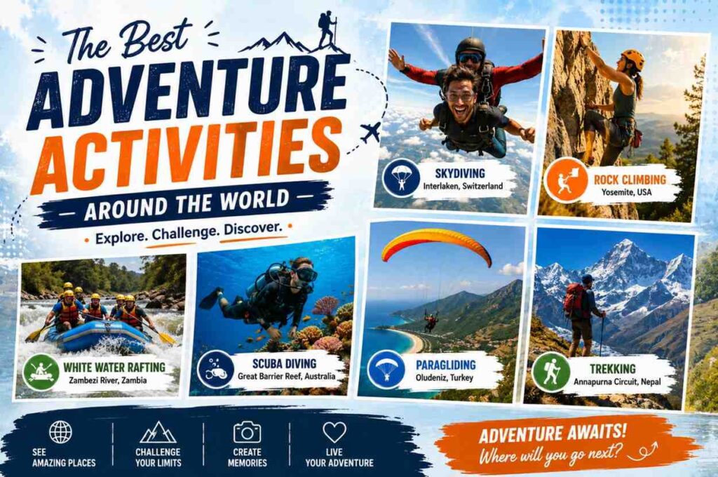 The Best Adventure Activities Around the World